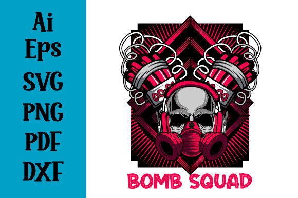 Bomb Squad Graphics for Crafts & Digital Products