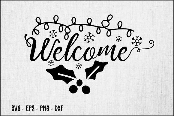 FREE Welcome SVG Design for Crafts and Graphics
