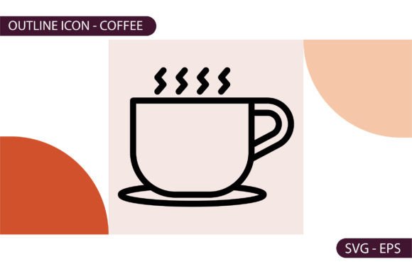 Hot Coffee Icon: Graphics for Freebies