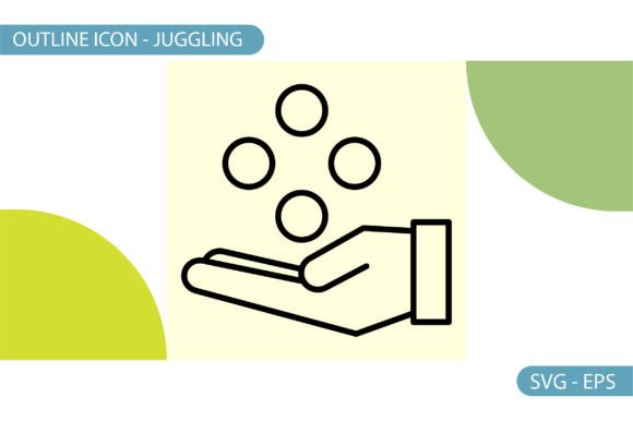 Juggling Icon Graphics Freebies