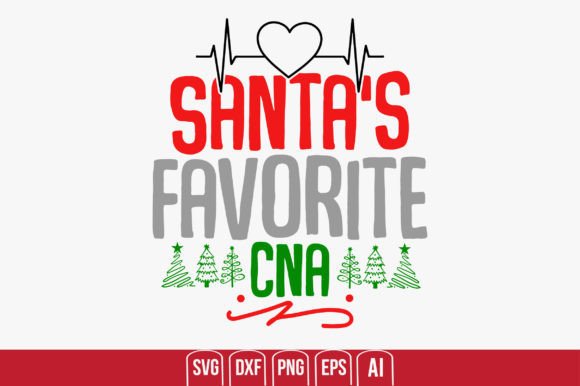 Santa’s Favorite CNA Graphics for Crafts