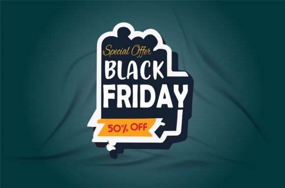 Special Offer Stickers for Black Friday